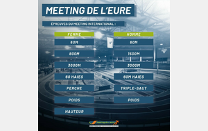 Programme du meeting international du Meeting de l'Eure 
